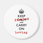 KEEP PRAYING REFRIGERATOR MAGNET
