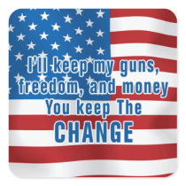 Keep The Change Sticker