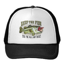 Keep the Fish by Mudge Studios Hat