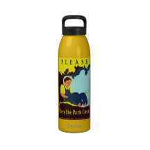 Keep the Park Clean WPA Poster bottle Drinking Bottles