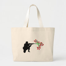Keep The Peace Canvas Bag