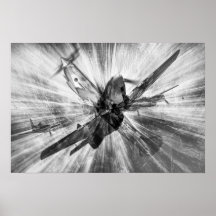Keep Them Flying - WWII Fighters Print