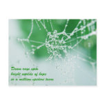Keep up your hopes postcard