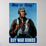Keep Us Flying! ~ Tuskeegee Airman
