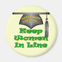 Keep Women In Line Magnets