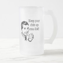 Keep Your Chin Up Emo Kid! Mug