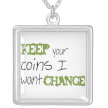 Keep Your Coins (Green) Jewelry