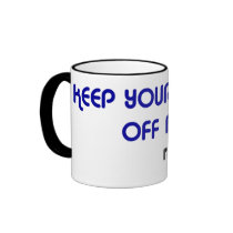 KEEP YOUR CRUMBS OFF ME I'm gluten-free Mug