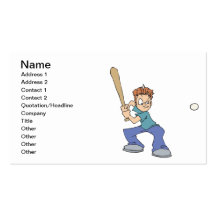 Keep Your Eye On The Ball Business Cards