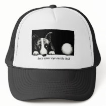 Keep your eye on the ball mesh hat
