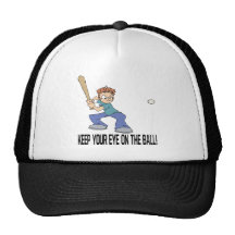Keep Your Eye On The Ball Mesh Hats