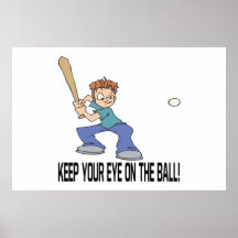 Keep Your Eye On The Ball Print
