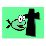 Keep Your Eyes on the Cross Post Card