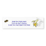 Keep Your Kiwis AwayFrom My Man'... Bumper Stickers