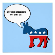 Keep your moral fibre out of my diet personalized invite