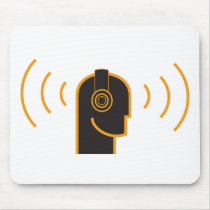 Keep Your Music Loud Mouse Pads