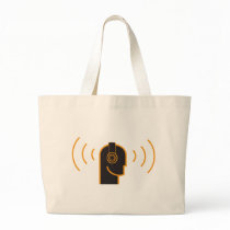 Keep Your Music Loud Tote Bags
