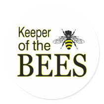 KEEPER OF THE BEES STICKER