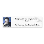 Keeping an eye on your wallet? bumper stickers