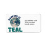 Keeping it Teal Custom Address Labels