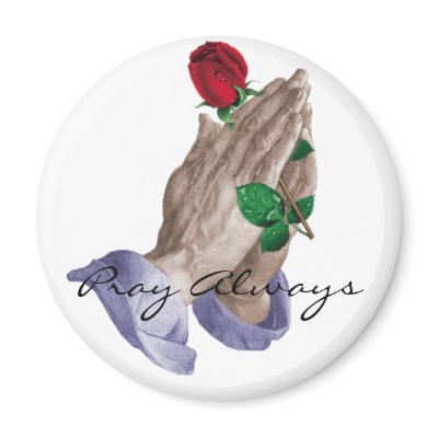 KeePraising, Pray Always Magnet by shykeia