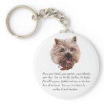 Keepsake Cairn Terrier - Male Key Chains