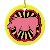 Keepsake Ornament Birthday Chinese Zodiac Pigs