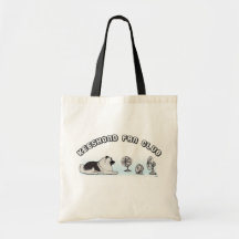 Keeshond Fan Club Tote Bags