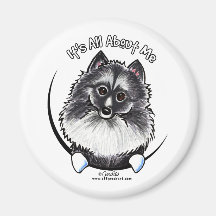 Keeshond IAAM Magnets