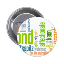 Keeshond Pin