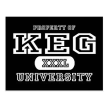 Keg Dark Post Cards
