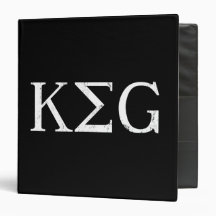 keg greek letters drinking tshirt 3 ring binder