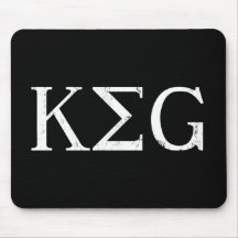keg greek letters drinking tshirt mousepads