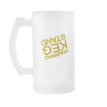 Keg stand champion funny college beer drinker coffee mug