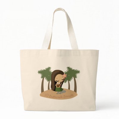Keilana the Hula Girl Bag by ButtermilkBiscuits