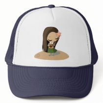Keilana the Hula Girl Mesh Hat