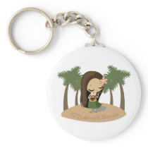 Keilana the Hula Girl Keychains