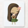 Keilana the Hula Girl Mouse Pads