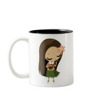 Keilana the Hula Girl Coffee Mug