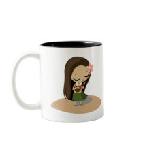 Keilana the Hula Girl Mug
