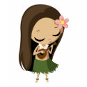 Keilana the Hula Girl t-shirts