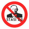 Keine Stasi 2.0 stickers