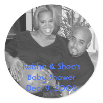 KeiShea, Keisha & Shea's Baby Shower Dec. 9, 2006 Stickers