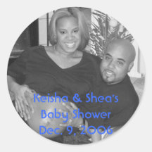 KeiShea, Keisha & Shea's Baby Shower Dec. 9, 2006 Stickers