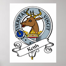 Keith Clan Badge Posters