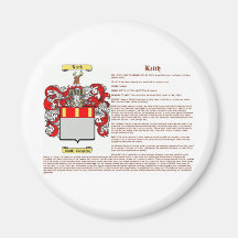 keith (meaning) refrigerator magnet