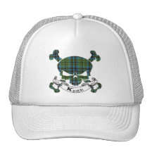 Keith Tartan Skull Mesh Hats