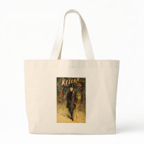 Kellar in the woods with demons tote bag