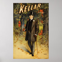 Kellar in the woods with demons posters