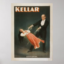 KELLAR Magician Illusionist VAUDEVILLE Poster